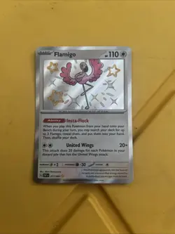 Pokemon TCG Flamigo 211/091 Holo - Pokemon SV: Paldean Fates - NM, Shiny - Image 1