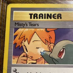 Pokemon TCG 1999 Vintage Trainer Misty's Tears #110/132 Gym Challenge LP/MP - Image 2