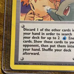 Pokemon TCG 1999 Vintage Trainer Misty's Tears #110/132 Gym Challenge LP/MP - Image 5
