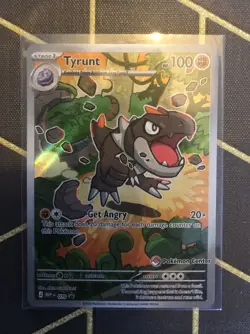 Pokemon TCG Tyrunt Pokemon Center Stamped Black Star Promo MEP070 - Image 1