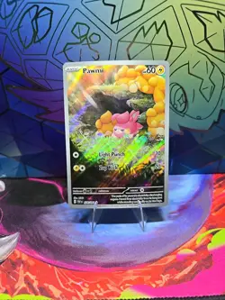 Pokemon Pawmi 226/091 Paldean Fates Illustration Rare Full Art - Image 2