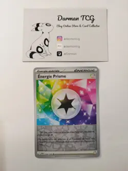 Carte Pokemon - Energie Prisme Reverse - 086/086 - Foudre Noire - EV10.5 - Image 1