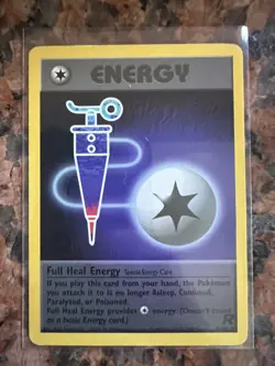 Pokemon TCG - Full Heal Energy 81/82 - 1st Edition - Team Rocket Uncommon - Image 1