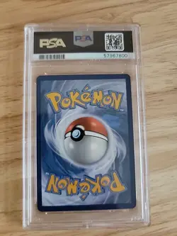 2021 Pokemon Vivid Voltage 119/185 Jirachi Amazing Rare Holo PSA 10 - Image 3