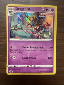Pokemon TCG - Dragapult - 130/264 - Holo Rare - Fusion Strike - NM - Image 1