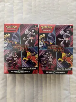 Pokemon Tcg Destined Rivals Booster Bundles x2 - Image 1