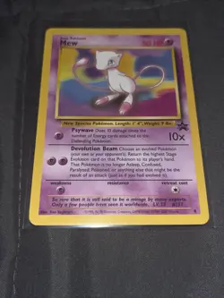 Pokemon TCG - Mew #8 - Wizards Promos - Black Star Promo - Rare - Non-Holo - Image 2