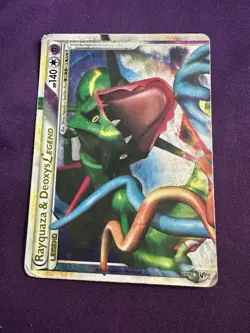 Pokemon TCG 2010 Rayquaza & Deoxys Legend (Top) 89/90 Undaunted Holo HP-DMG - Image 1
