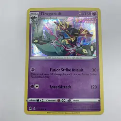 Pokemon Dragapult 130/264 Fusion Strike Holo Rare NM - Image 1