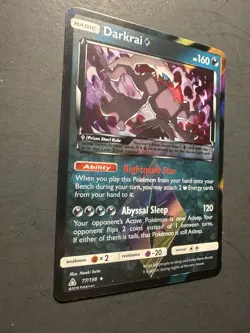 Pokemon TCG Sm-Ultra Prism Darkrai Prism Star #77/156 Prism Rare Holo - Image 2