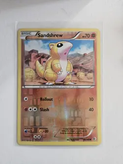 The Pokemon Company Pokemon Sandshrew 78/149 Reverse Holo Basic 70HP Naoki Saito - Image 1