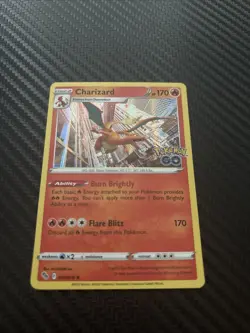 Charizard 010/078 Holo Rare Pokemon GO Expansion NM Holo TCG - Image 1