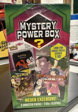Pokemon TCG: 2023 Mystery Power Box - Meijer Exclusive - Possible Evolving Skies - Image 1