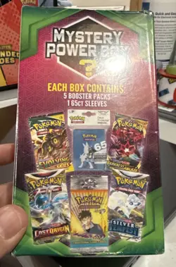 Pokemon TCG: 2023 Mystery Power Box - Meijer Exclusive - Possible Evolving Skies - Image 5