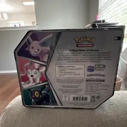 Pokemon V Heroes Tin Umbreon V Promo Sealed Pack English TCG - Image 2