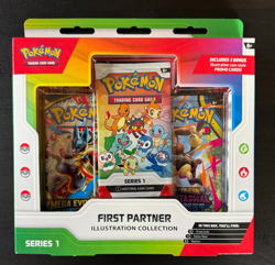 Pokemon TCG: First Partner Illustration Collection Series 1 Factory Sealed Box - Image 1