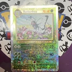 Pokemon Butterfree Legendary Collection Reverse Holo Rare 70 HP 21/110 Stage 2 - Image 1