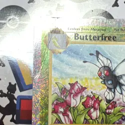 Pokemon Butterfree Legendary Collection Reverse Holo Rare 70 HP 21/110 Stage 2 - Image 2