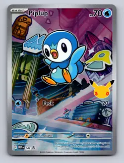 PIPLUP - 042 042 HOLO P ME: MEGA EVOLUTION PROMO POKEMON NM - Image 1