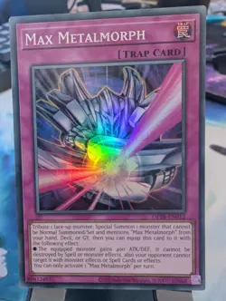 YuGiOh! Max Metalmorph OP28-EN012 Super Rare - Image 1