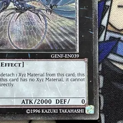 Number 17: Leviathan Dragon GENF-EN039 LP Ultimate Rare 1st Edition Yu-Gi-Oh - Image 4