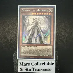 Yu-Gi-Oh! TCG Dogmatika Maximus Rise of the Duelist 1st Edition ROTD-EN009 NM - Image 1