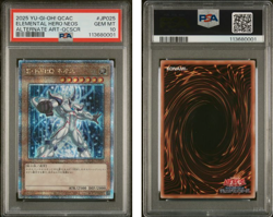 Elemental HERO Neos alt art JP025 Quarter Century Secret Yugioh Japanese PSA 10 - Image 1
