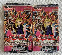 ONE (1) Yu-Gi-Oh Magician’s Force Booster Pack UNLIMITED Ed MFC Unweighed - Image 2