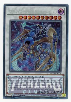 Yugioh BLTR-EN009 Arms of Genex Return Zero Secret Rare 1st Edition NM/LP - Image 1