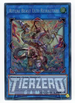 Yugioh BLTR-EN019 Ritual Beast Ulti-Reirautari Secret Rare 1st Edition NM/LP - Image 1