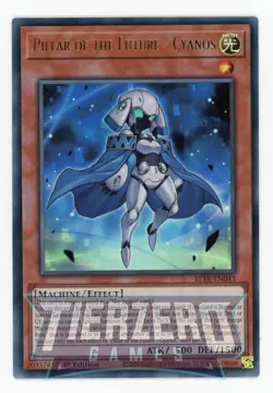 Yugioh BLTR-EN043 Pillar of the Future - Cyanos Ultra Rare 1st Edition NM/LP - Image 1