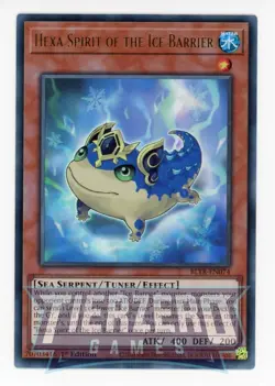 Yugioh BLTR-EN074 Hexa Spirit of the Ice Barrier Ultra Rare 1st Edition NM/LP - Image 1
