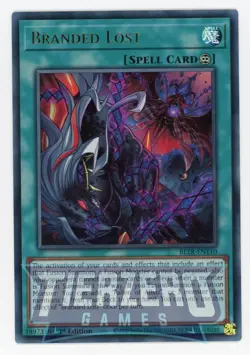 Yugioh BLTR-EN110 Branded Lost Ultra Rare 1st Edition NM/LP - Image 1