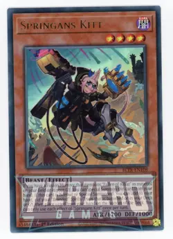 Yugioh BLTR-EN108 Springans Kitt Ultra Rare 1st Edition NM/LP - Image 1