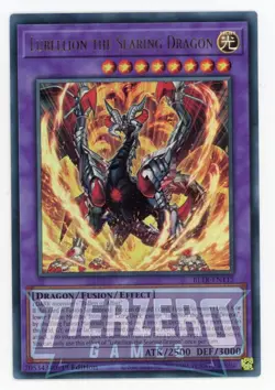 Yugioh BLTR-EN115 Lubellion the Searing Dragon Ultra Rare 1st Edition NM/LP - Image 1
