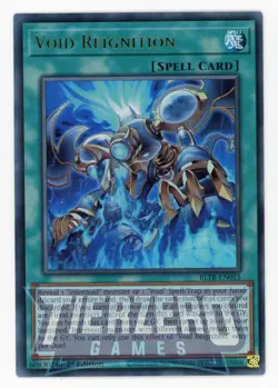 Yugioh BLTR-EN015 Void Reignition Ultra Rare 1st Edition NM/LP - Image 1