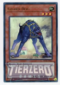 Yugioh BLTR-EN053 Guard Dog Ultra Rare 1st Edition NM/LP - Image 1