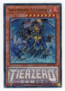 Yugioh BLTR-EN064 Infernoid Attondel Ultra Rare 1st Edition NM/LP - Image 1