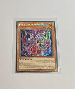 2025 Yu-Gi-Oh! Evil, HERO Dead-End Prison #SUDA-EN002 Secret Rare 1st Ed (NM) - Image 1