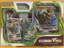 Pokemon Kleavor VStar Special Collection Box New Factory Sealed - Image 1