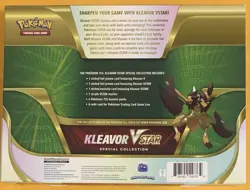 Pokemon Kleavor VStar Special Collection Box New Factory Sealed - Image 2