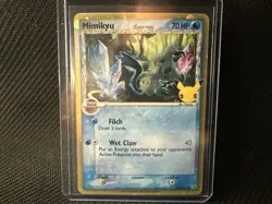 Pokemon Celebrations Mimikyu (Delta Species) SWSH136 Sword & Shield Promo - NM - Image 1