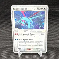 Pokemon 2007 Salamence EX Powerkeepers Holo 96/108 Swirl - Image 1