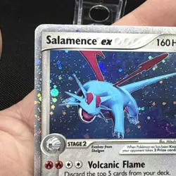 Pokemon 2007 Salamence EX Powerkeepers Holo 96/108 Swirl - Image 5