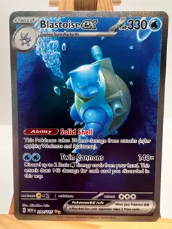 Pokemon TCG - S&V 151 - 200/165 Blastoise ex - Special Illustration Rare - NM/M - Image 1