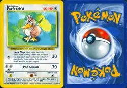 FARFETCH'D 27/102 UNCOMMON BASE SET UNLIMITED POKEMON MP - Image 3