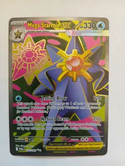 Pokemon TCG Mega Starmie 102/088 Full Art Ultra Rare Perfect Order NM/M - Image 1