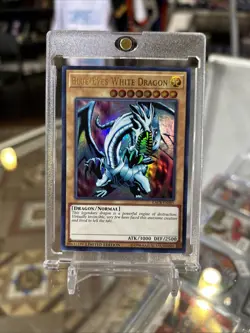 1996 Yu-Gi-Oh! Blues-Eyes White Dragon Limited Edition Kazuki Takahashi Mint!!! - Image 1