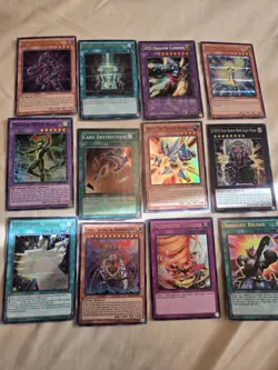Konami Yu-Gi-Oh! TCG All Cards Sets Classic 12 Card Holo Lot Vintage 1st Edition 600682787291 - Image 1