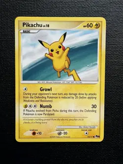 Pikachu 15/17 POP Series 9 Pokemon Card 2009 - Image 1